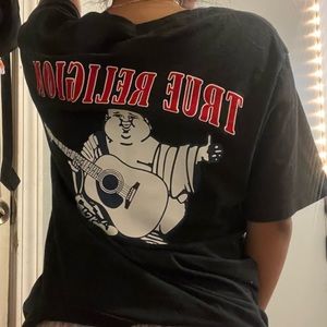 black true religion shirt